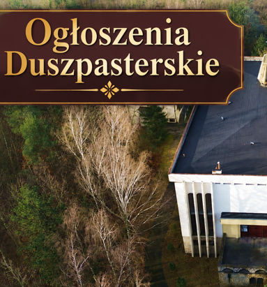 Ogłoszenia na 23 sierpnia 2026