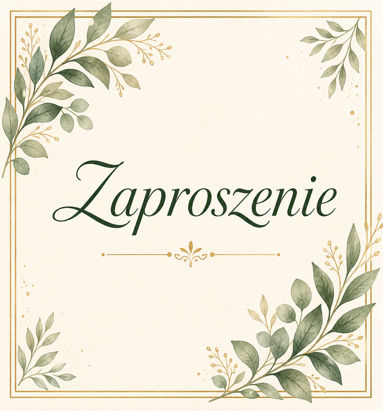 33 lata kapłaństwa (zaproszenie)