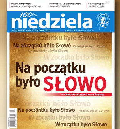 Czytaj w nowej "Niedzieli"