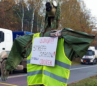 Mieszkańcy wyszli na ulicę Mieszkańcy wyszli na ulicę
