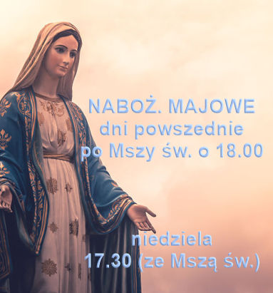 Kiedy nabożeństwo majowe