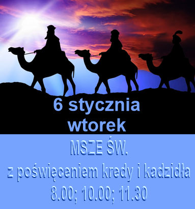 Trzech Króli w naszej parafii