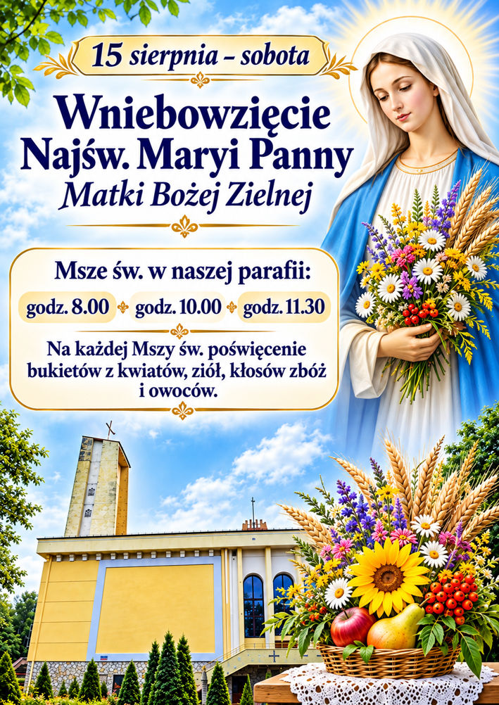 Wniebowzięcie NMP w parafii