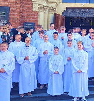 Biała pielgrzymka w katedrze