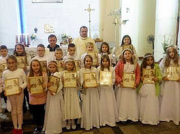 Obrazki komunijne Obrazki komunijne