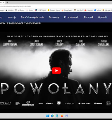 Film "Powołany". Dwójka w kinach Film "Powołany". Dwójka w kinach