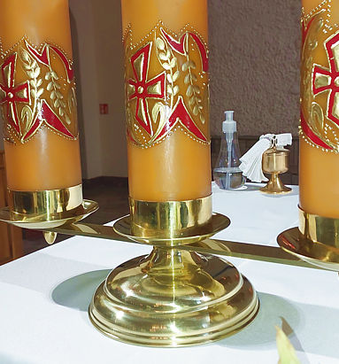 Kropielnice i lichtarz