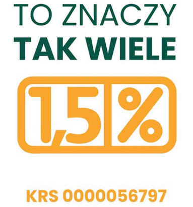 1,5% na Hospicjum Sosnowiec
